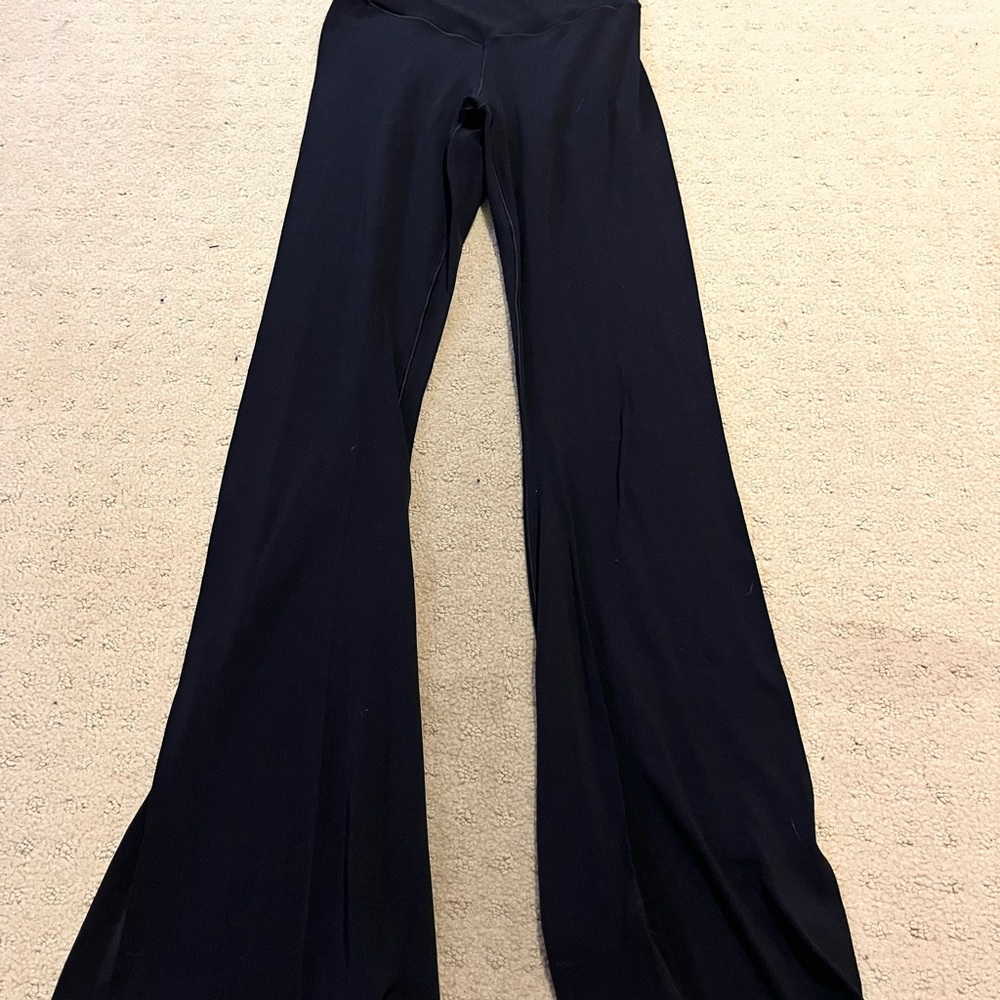 Aerie black flare leggings